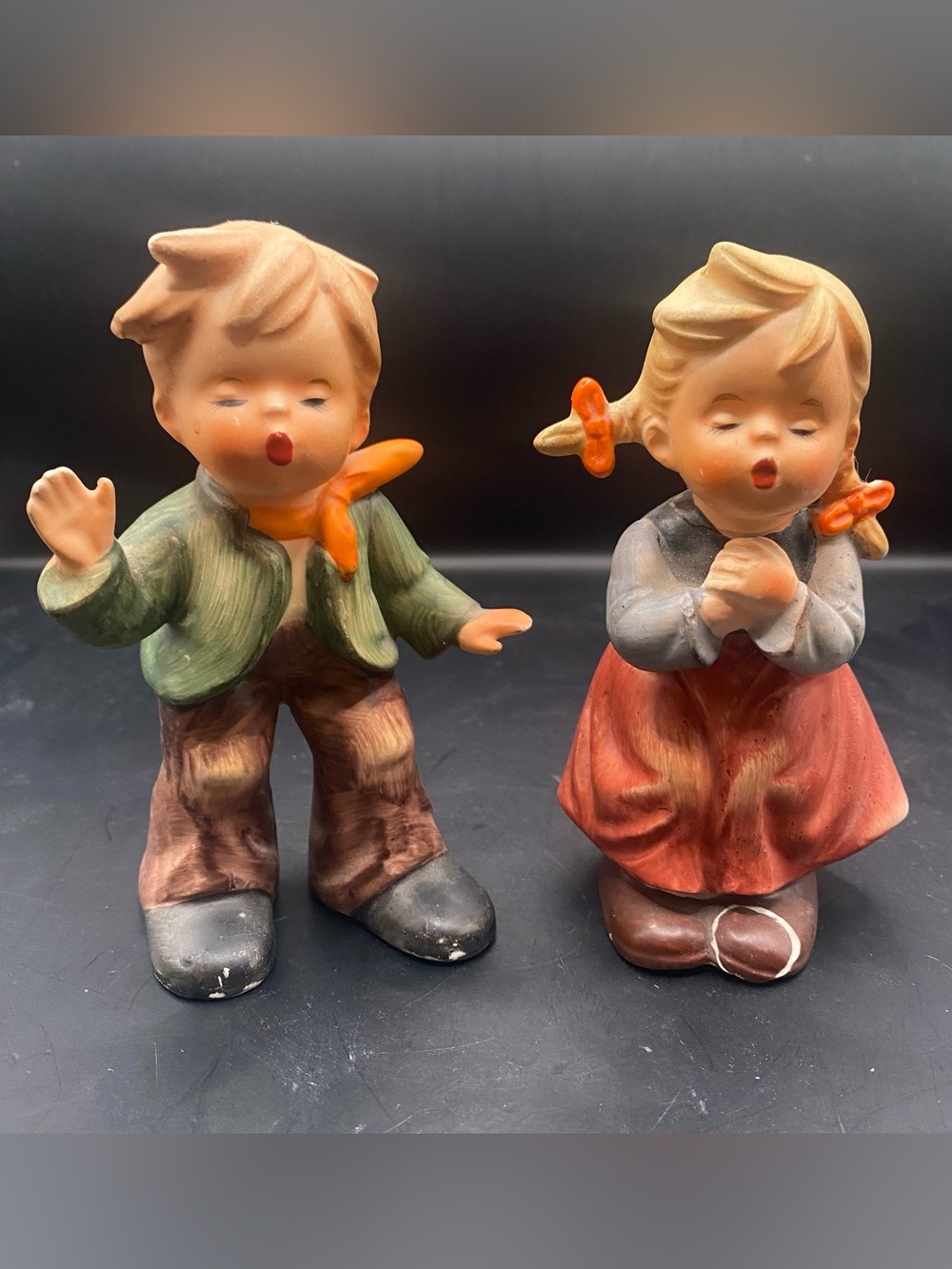 Vintage Napcoware Boy & Girl Kissing Figurines